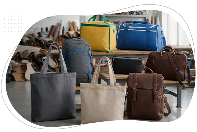 Custom and wholesale bag types produced by CTB Fashion - CTB Bag Manufacturer